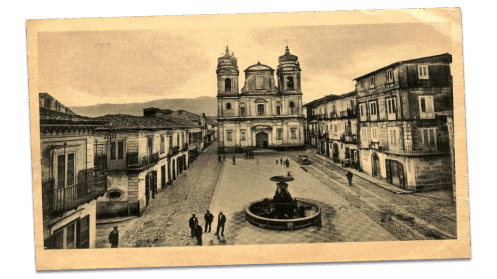 Cittanova- cartolina-anni50