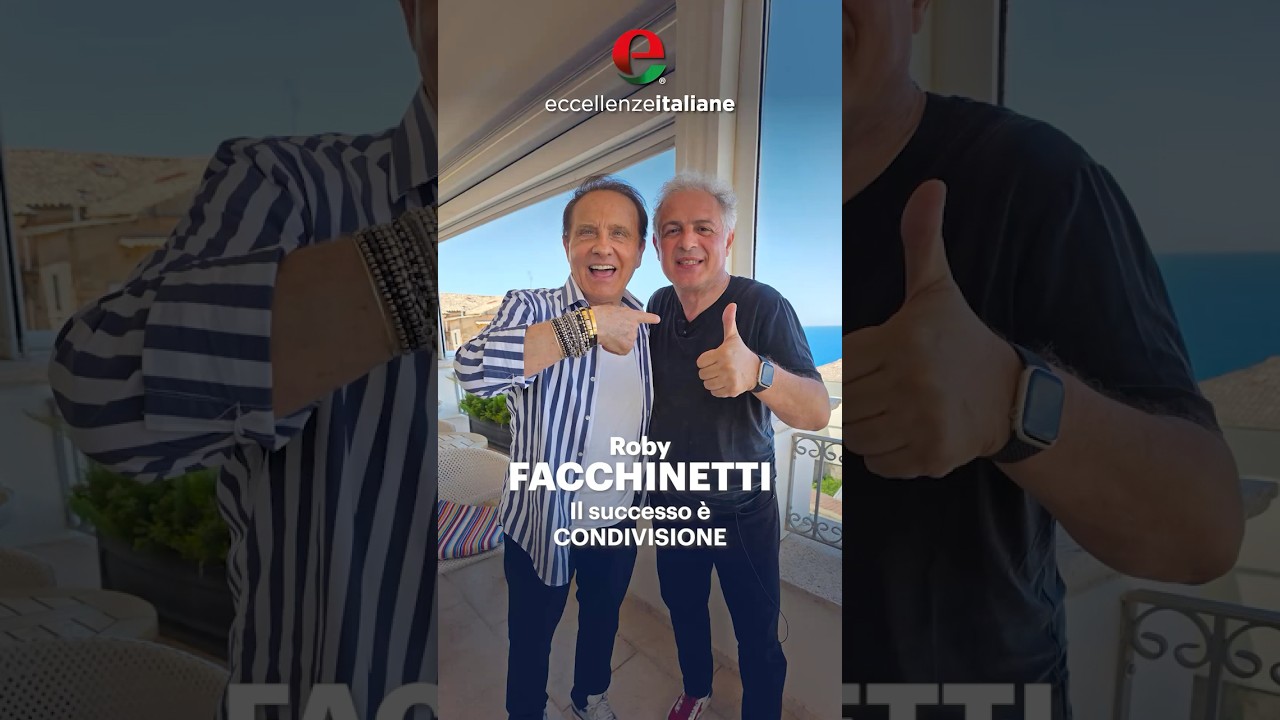 Roby Facchinetti: Il successo è condivisione