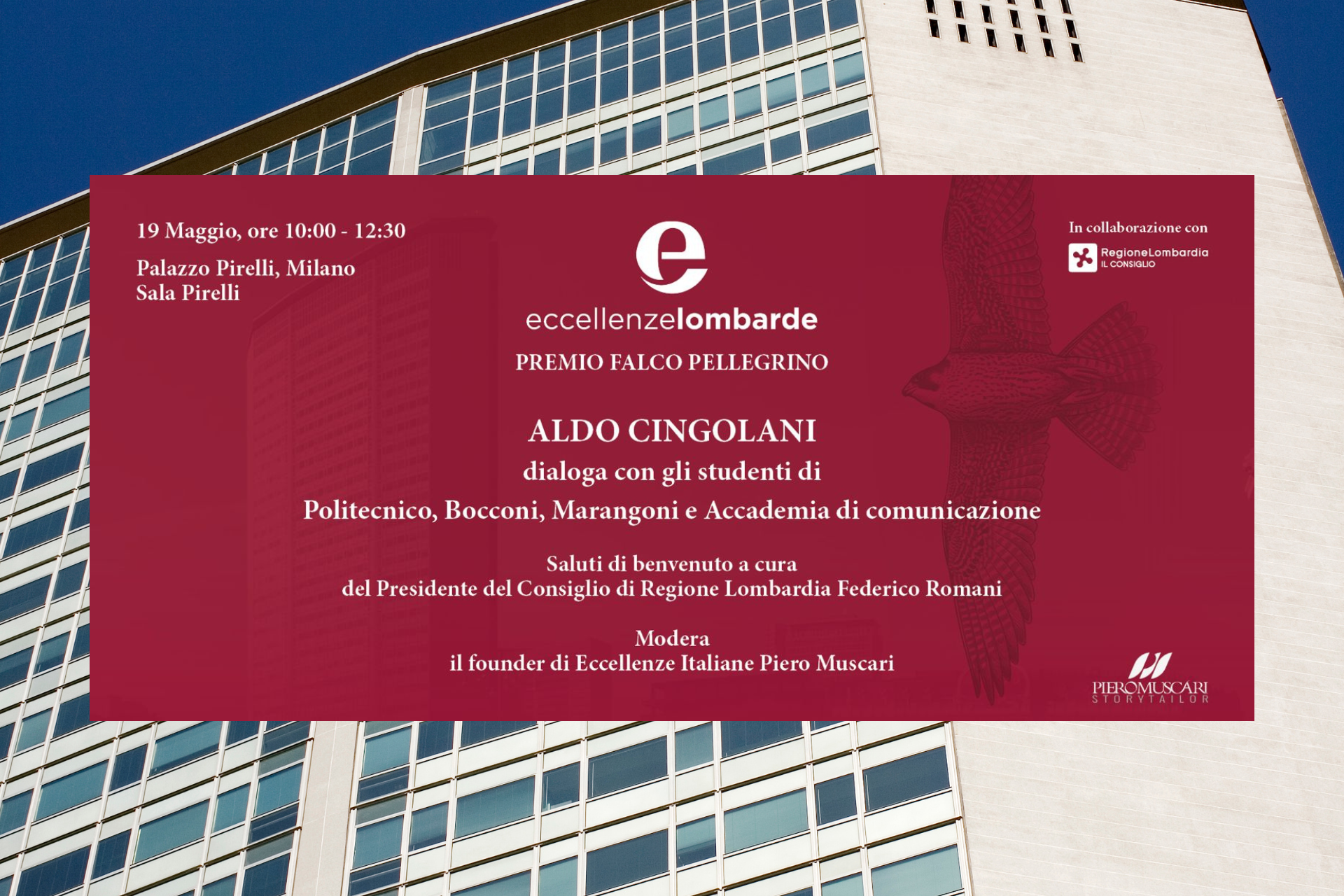 Nasce Eccellenze Lombarde – Premio Falco Pellegrino