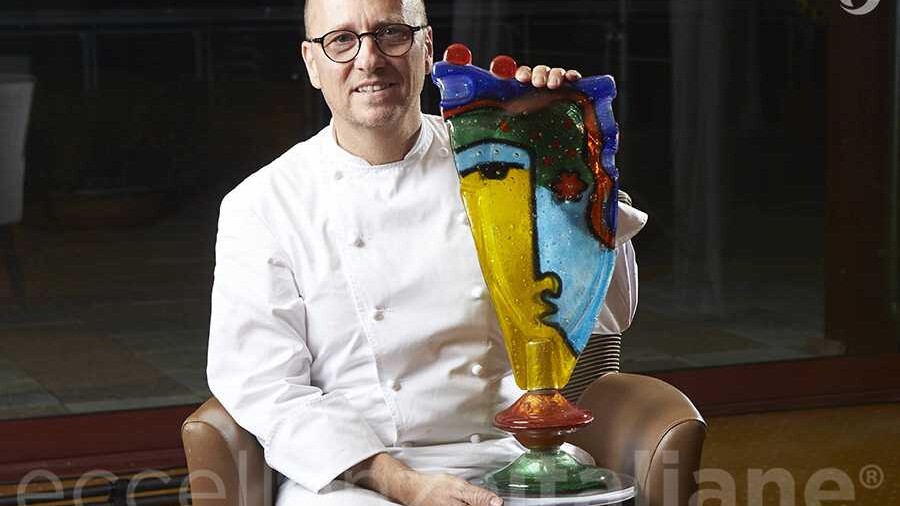 Heinz Beck con il premio di Eccellenze Italiane Heinz Beck con il premio di Eccellenze Italiane