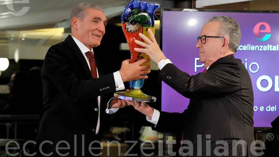 Cav.podini Premia Patrizio Oliva Galà Eccellenze Italiane