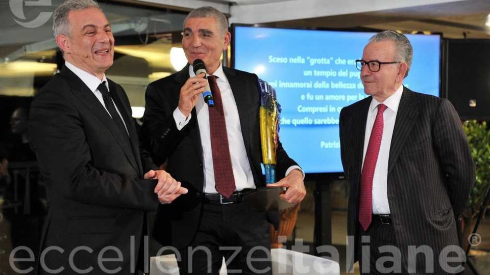 Piero Muscari Patrizio Oliva Patrizio Podini Premio Eccellenze Italiane 2018